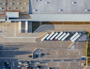 industrial building aerial