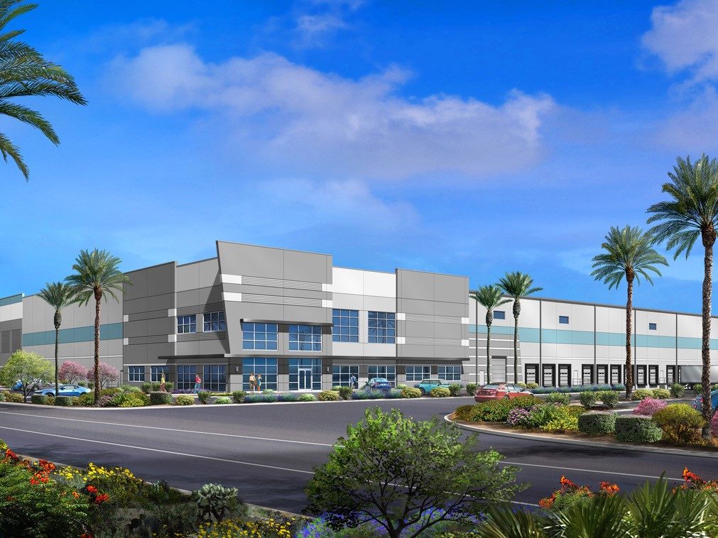 Rendering of Falcon Park 303, Phase I. Image courtesy of US Capital Development