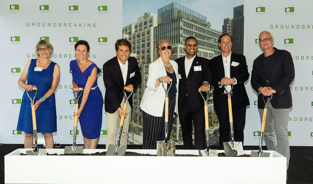 555 Greenwich Groundbreaking in NYC