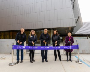 Ribbon cutting of KLA’s new campus in Ann Arbor, Mich.