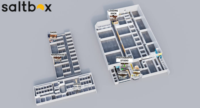 Image of Saltbox Torrance floorplans rendering. All Images courtesy of Saltbox 1.png?w=696
