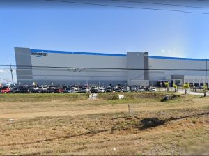 Street view of Amazon fulfillment center in Richmond, Texas