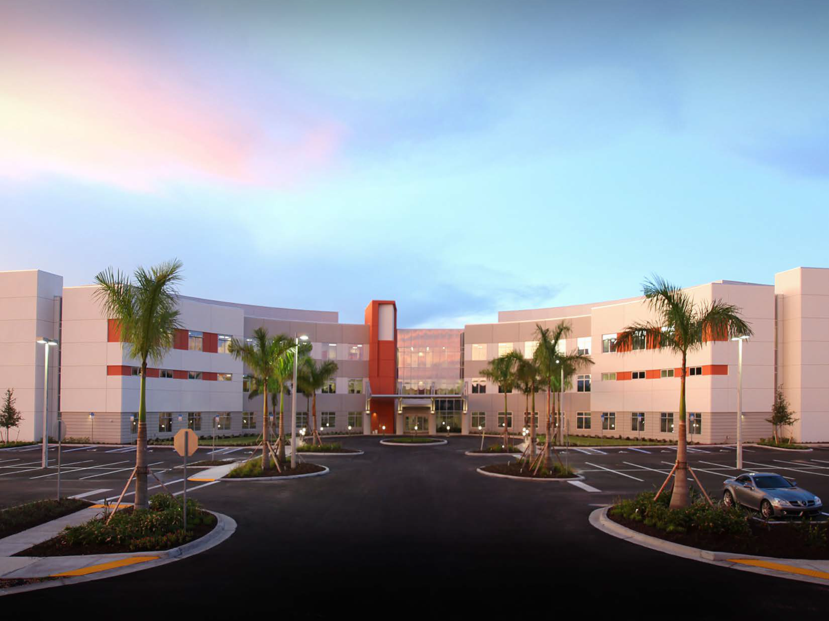 The Naples Community Hospital and Physicians Regional Medical Center in Florida. Image courtesy of IRA Capital