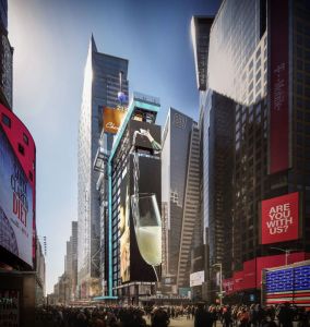 Jamestown will undertake a $500 million redevelopment of One Times Square, the location of the New Year’s Eve Ball Dro