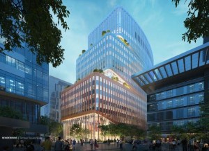 BioMed Realty has signed a 15-year deal with biopharmaceutical firm Takeda to lease an entire research and development center to be built in Kendall Square in Cambridge, Mass.