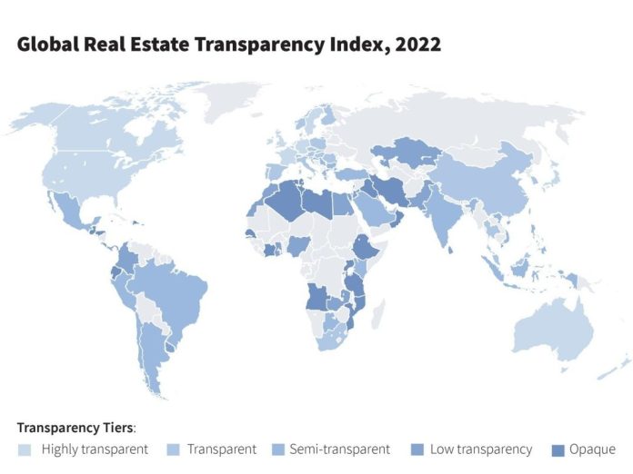 US Cities Dominate Real Estate Transparency Index