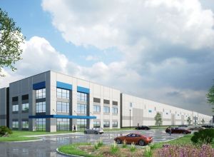Building 3 of the planned 10-building logistics park, The Logistics Campus, Glenview, Ill.