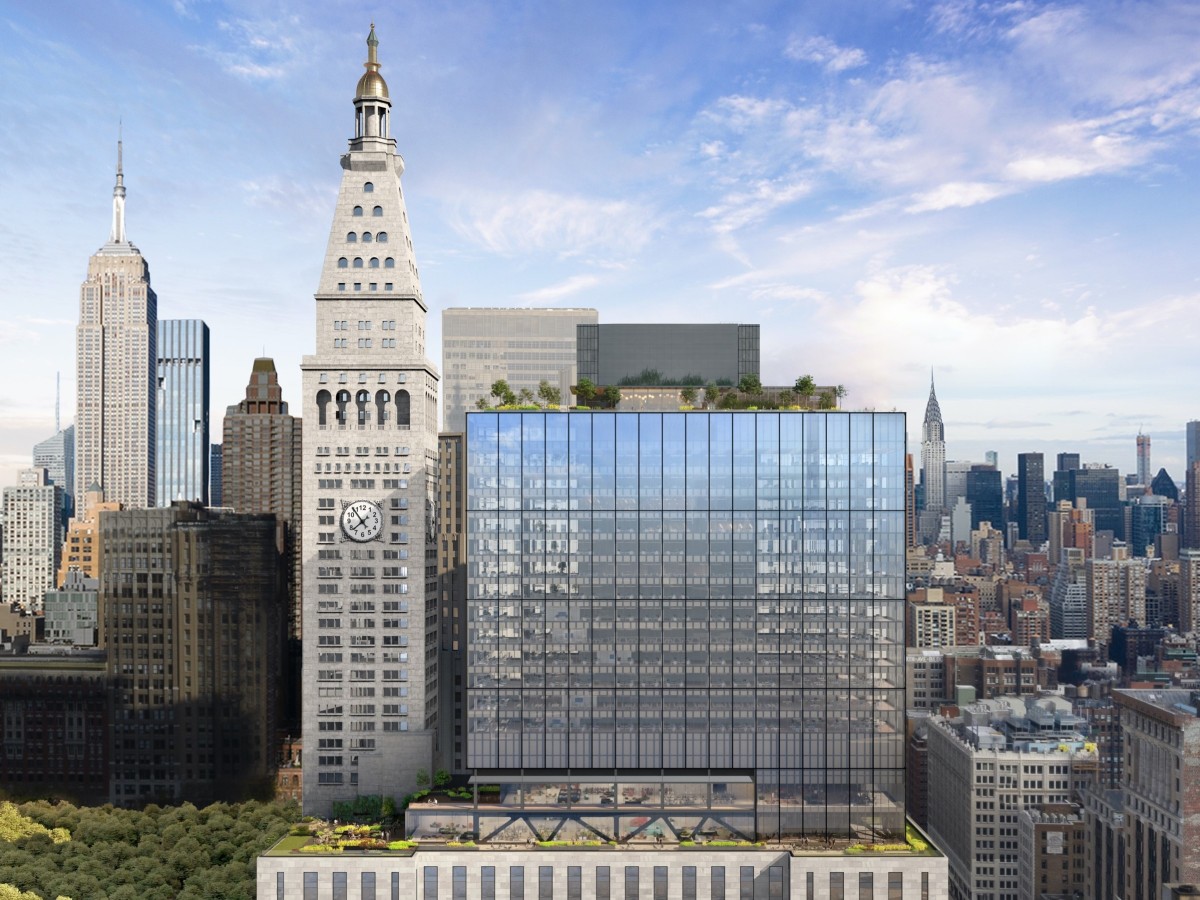 One Madison Avenue facade