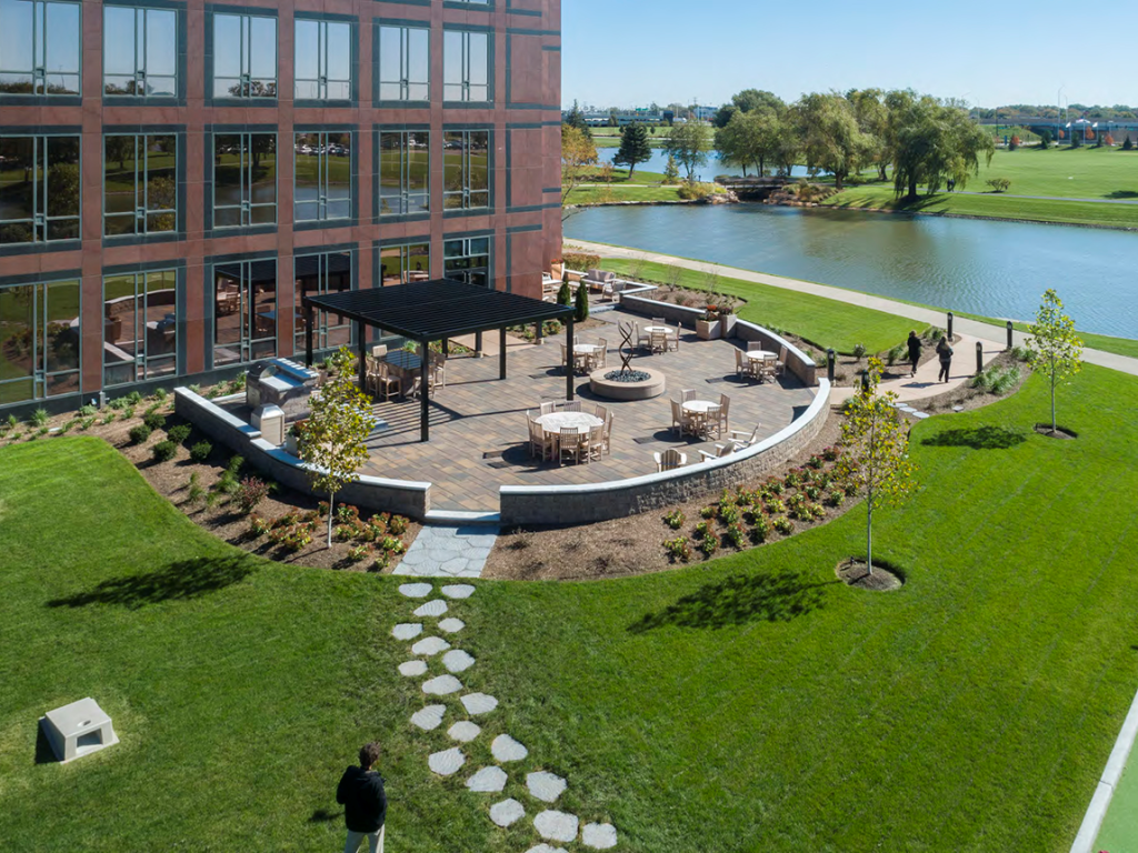 Class A office building in Chicago