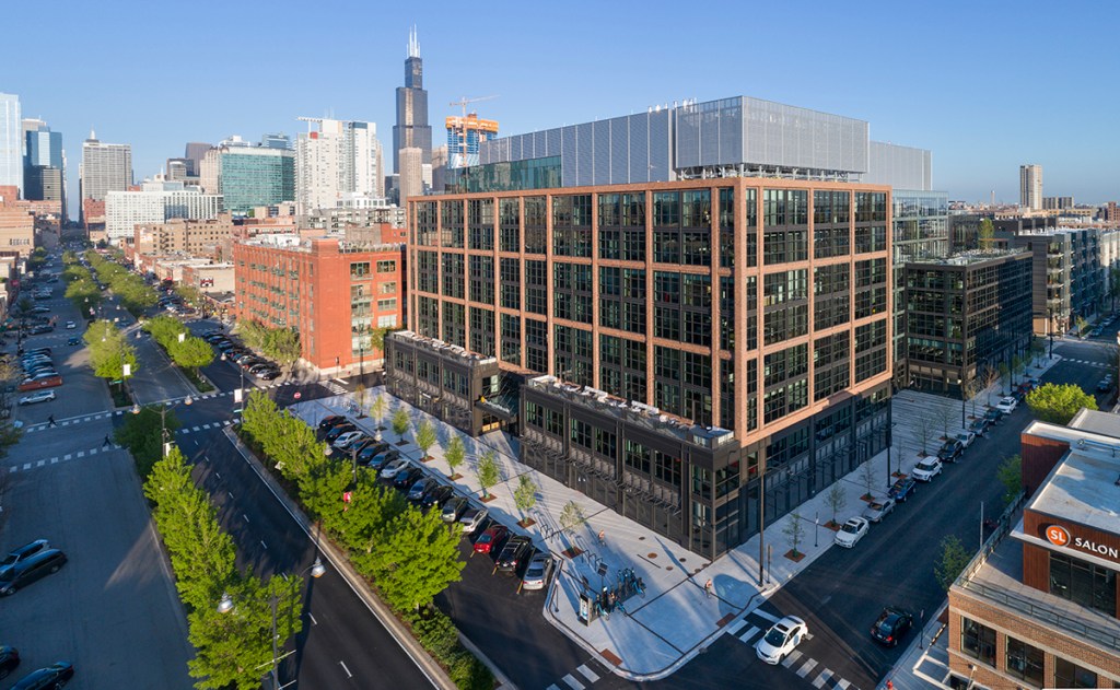 Sterling Bay was selected as the developer of McDonald's global headquarters in Chicago, a major move for the brand, as it brought McDonald's offices from the suburbs to the city. The project, a ground-up, nine-story building, was constructed on the former site of Harpo Studios. Sterling Bay sold 110 N. Carpenter in 2020.