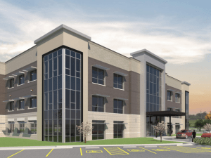 Northmarq recently arranged construction financing for Imperial Village, a 45,000-square-foot medical office building in a mixed-use master-planned community in Sugar Land, Texas. Construction is expected to be completed in 2024. Image courtesy of Northmarq