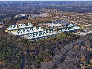 Aerial view of 803 Industrial Park