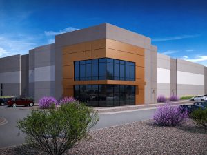 Rendering of Westpark Logistics Center's Building 4