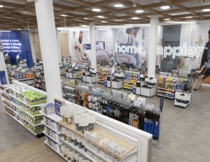 Bed Bath & Beyond flagship store in Manhattan's Chelsea neighborhood, reopened July 2021