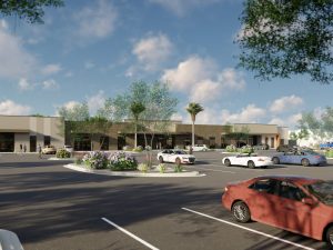 Rendering of Ocotillo Medical Collaborative. Image courtesy of Cypress West Partners