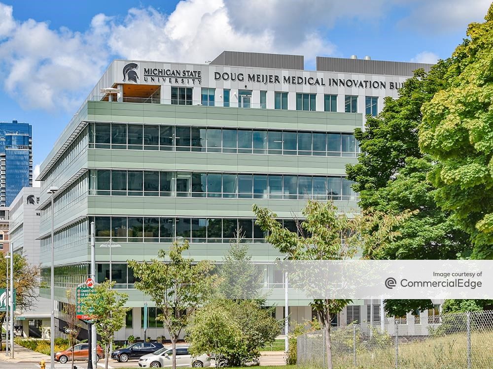 Doug Meijer Medical Innovation Building. Image courtesy of CommercialEdge