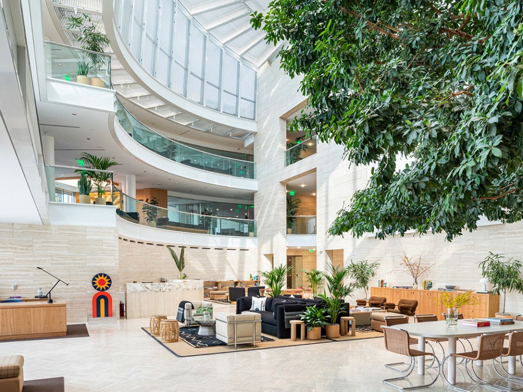 Founded in 2008, WeWork quickly became synonymous with the nascent coworking sector. Its Alpharetta, Ga. property, is one of several in metro Atlanta and the company’s second location in the city’s suburbs. Image courtesy of WeWork