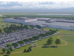Ultium Cells battery manufacturing plant at 7400 Tod Ave SW, Warren, Ohio