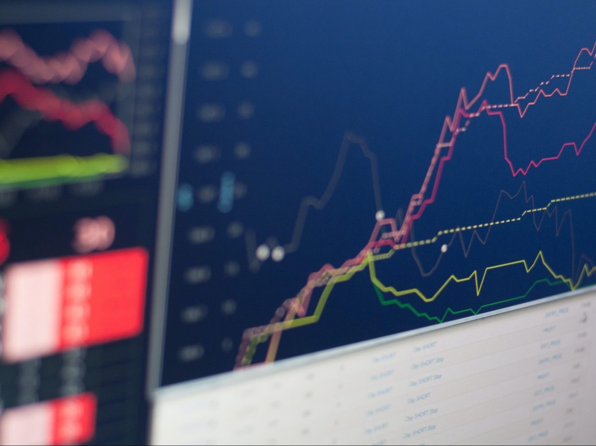 Graphs on a computer screen
