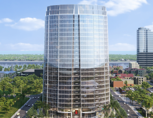 A rendering of the completed West Palm Point.