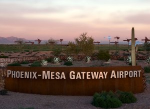 Phoenix-Mesa Gateway Airport Entrance