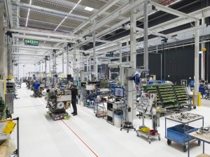 Rolls-Royce assembly plant for mtu Series 2000 engines in Kluftern, near Friedrichshafen, in Germany