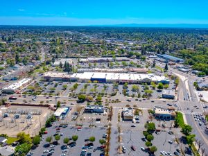 Completed in 1967, Pacific Town Center encompasses two buildings on a 10-acre site.