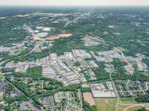 An aerial photo of the Triad Industrial Portfolio