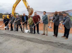 Groundbreaking ceremony for Andersen Corp.’s manufacturing facility in Locust Grove, Ga. 