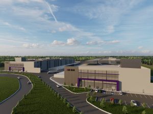 Rendering of DC BLOX facility in Lithia Springs, Ga.