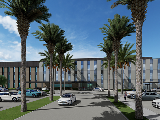 HonorHealth Medical Campus at Peoria will encompass 100,000 square feet. Image courtesy of Anchor Health Properties