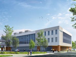 Sturdy Health Cancer & Specialty Care is a 60,000-square-foot medical office building in Attleboro, Mass.