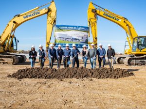 Vertical Cold Storage groundbreaking for multi-modal facility in Kansas City