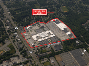 Originally opened in 1958, the original strip of the Roxbury Mall was torn down in the 1970s. Image courtesy of JLL Capital Markets