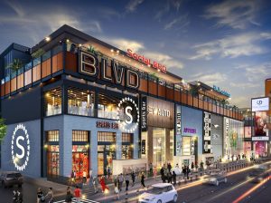 BLVD will be the largest standalone retail destination in The Strip. Image courtesy of JLL