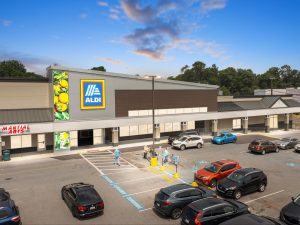 Dorneyville Shopping Center drew substantial national interest given its location in one of the fastest-growing submarkets. Image courtesy of Institutional Property Advsiors