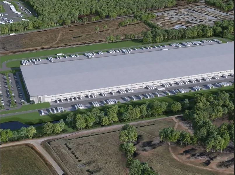 The company secured a 1 million-square-foot lease at Gardner Logistics Park. Image courtesy of Cushman & Wakefield