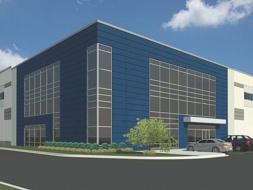 Bridge Point 999 is a 291,758-square-foot industrial development in South Brunswick, N.J.