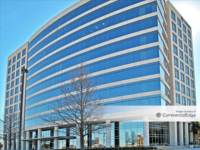 Collins Crossing is an office building at 1500 N. Greenville Ave.