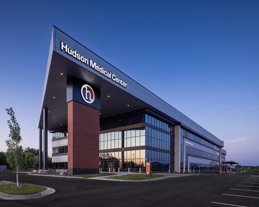 Hudson Medical Center is a 160,000-square-foot medical office building in Hudson, Wis.