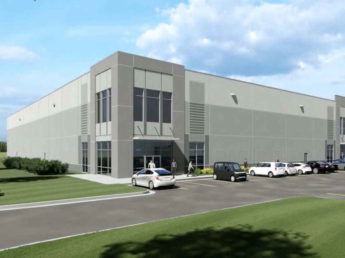 Rendering of the upcoming 337,000-square-foot facility in Jacksonville, Fla. 