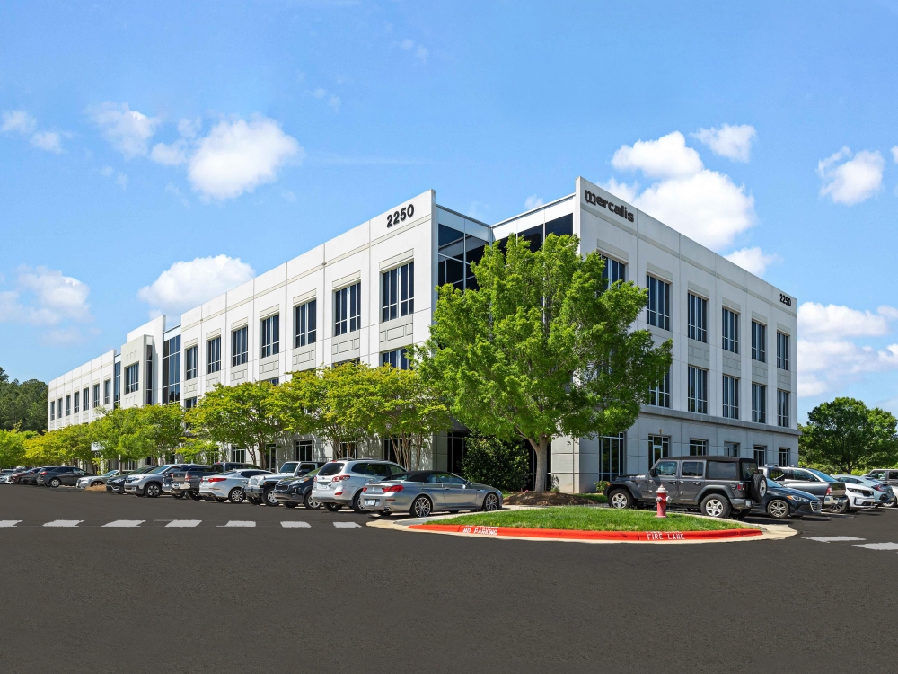 The office building at 2250 Perimeter Park Drive in Morrisville, N.C.