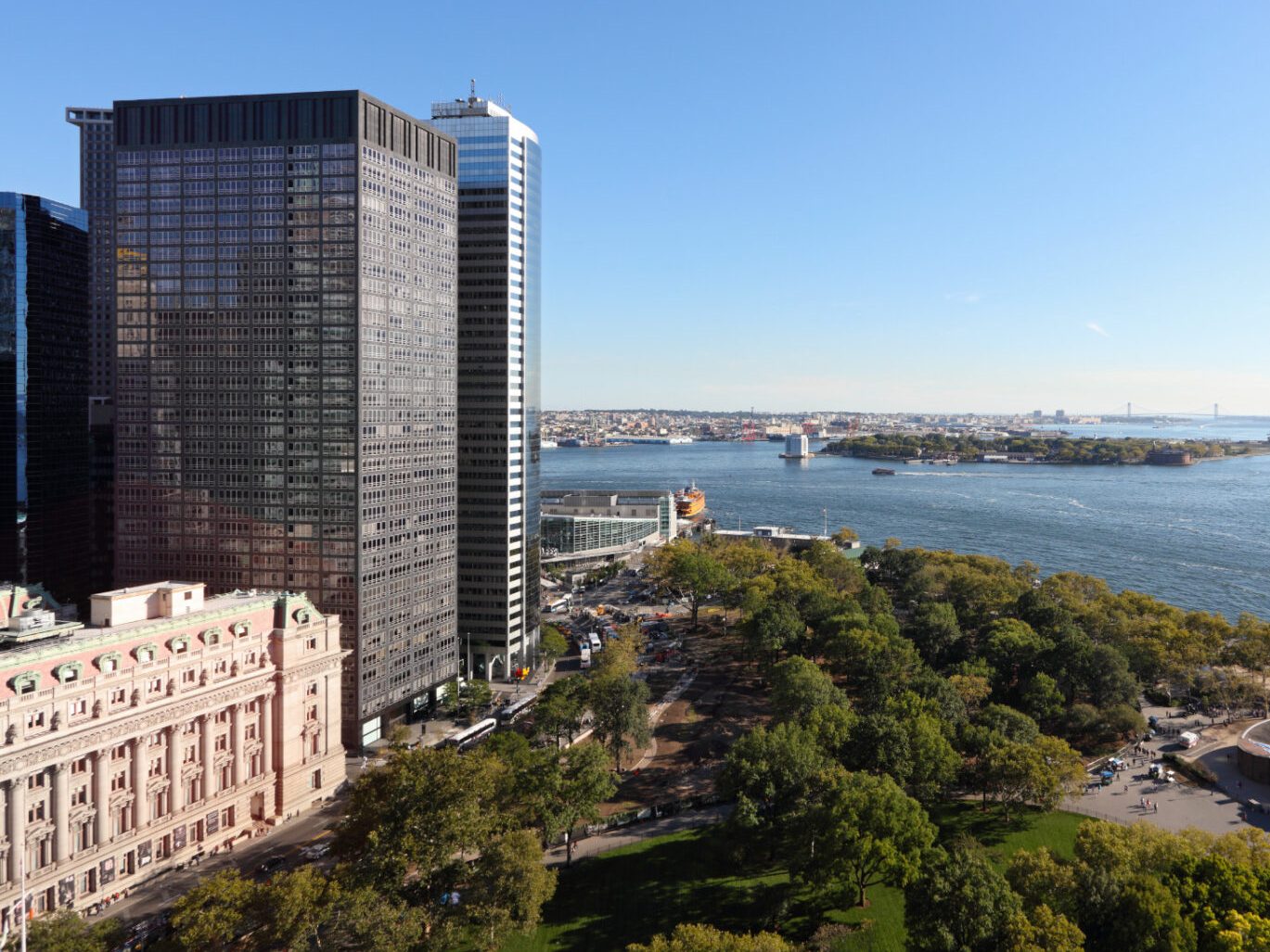 The office tower at 24 Whitehall St. in Manhattan.