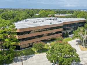 The office campus at 16701 Greenspoint Park Drive in Houston.