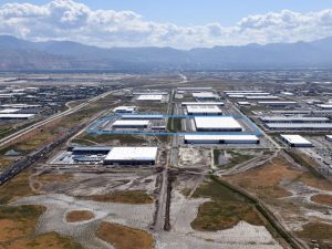 Aerial photo of Mountain View Industrial Park