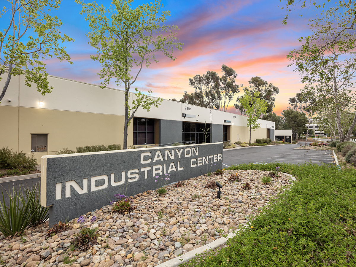 Canyon Industrial Center. Image courtesy of BKM Capital Partners