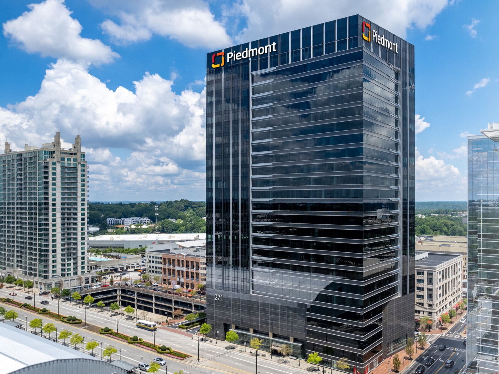 The office building at 271 17th St. in Atlanta.