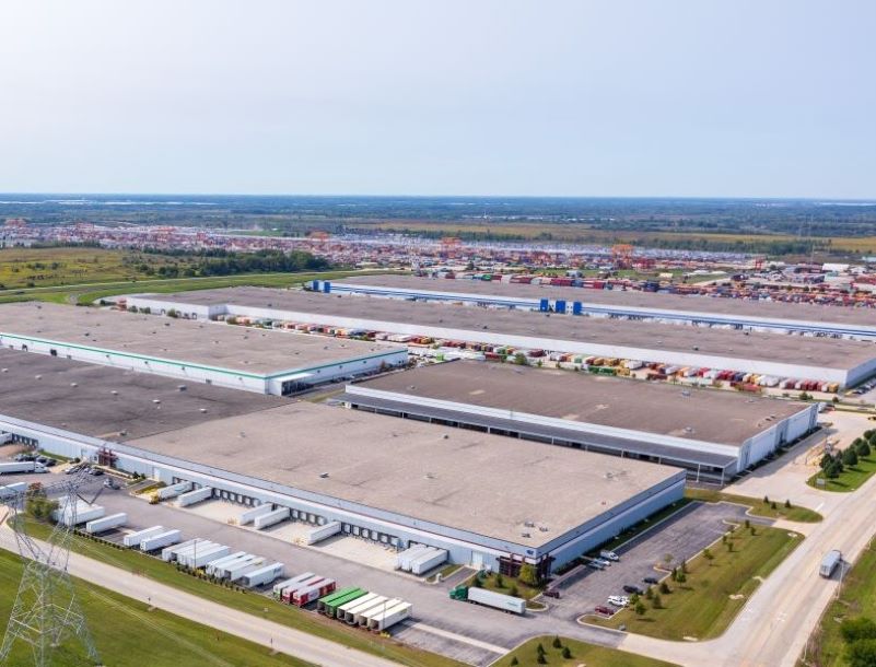 Stonepeak has acquired a three-building portfolio in Elwood, Ill., at the largest inland port in North America
