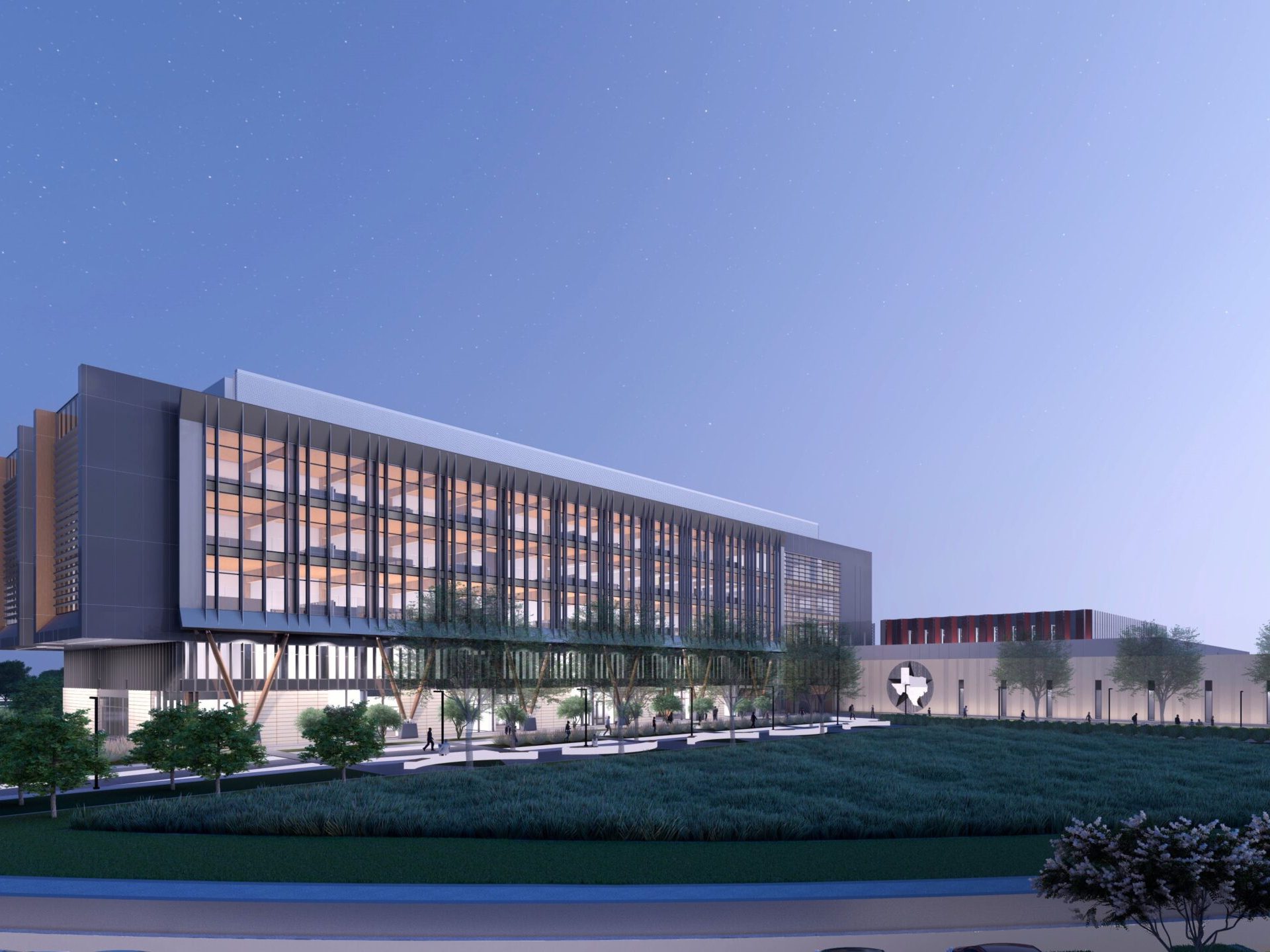 The new The Texas Division of Emergency Management campus in Austin.
