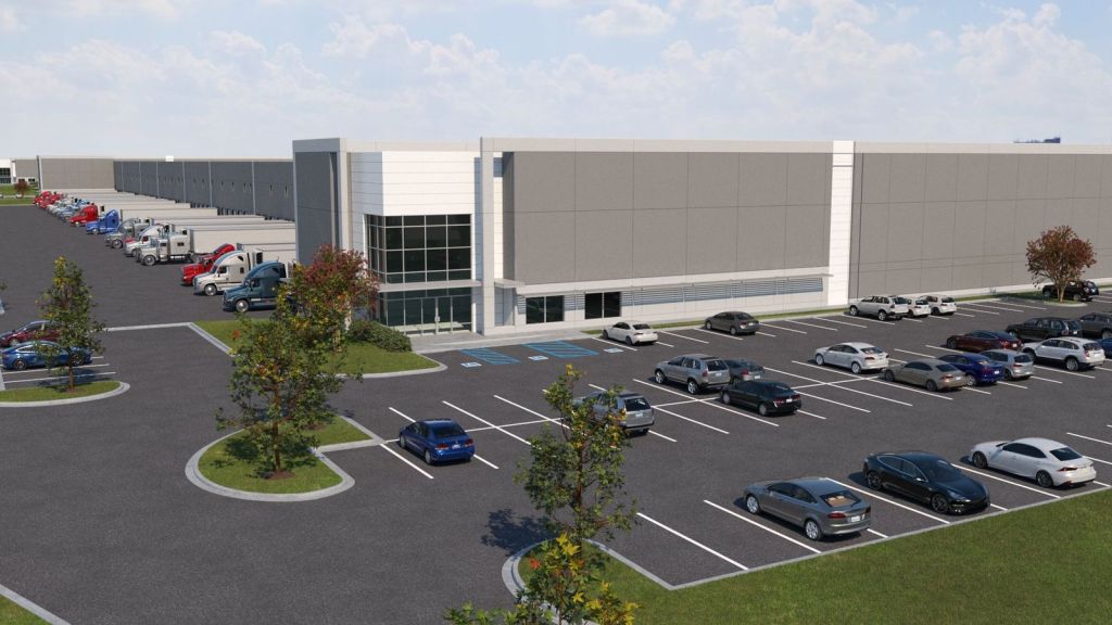 Rendering of Post Oak Logistics Park